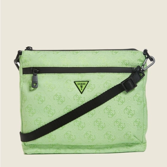 New GUESS Vezzola Nylon Crossbody - Picture 1 of 8